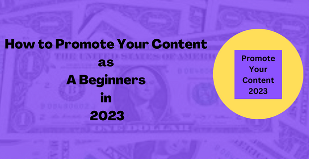 Promote Your Content