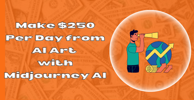 Make $250 Per Day from AI Art with Midjourney AI