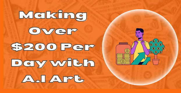 Making Over $200 Per Day with A.I Art
