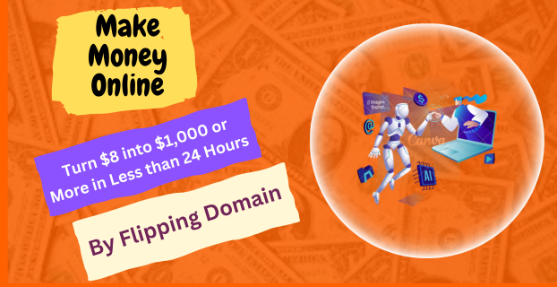 How Can You Turn $8 into $1,000 or More in Less than 24 Hours by Flipping Domain