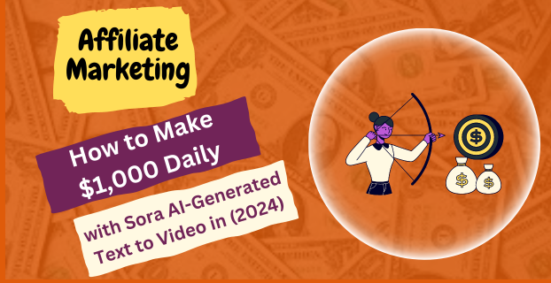 How to Make $1,000 Daily with Sora AI-Generated Text to Video in (2024)